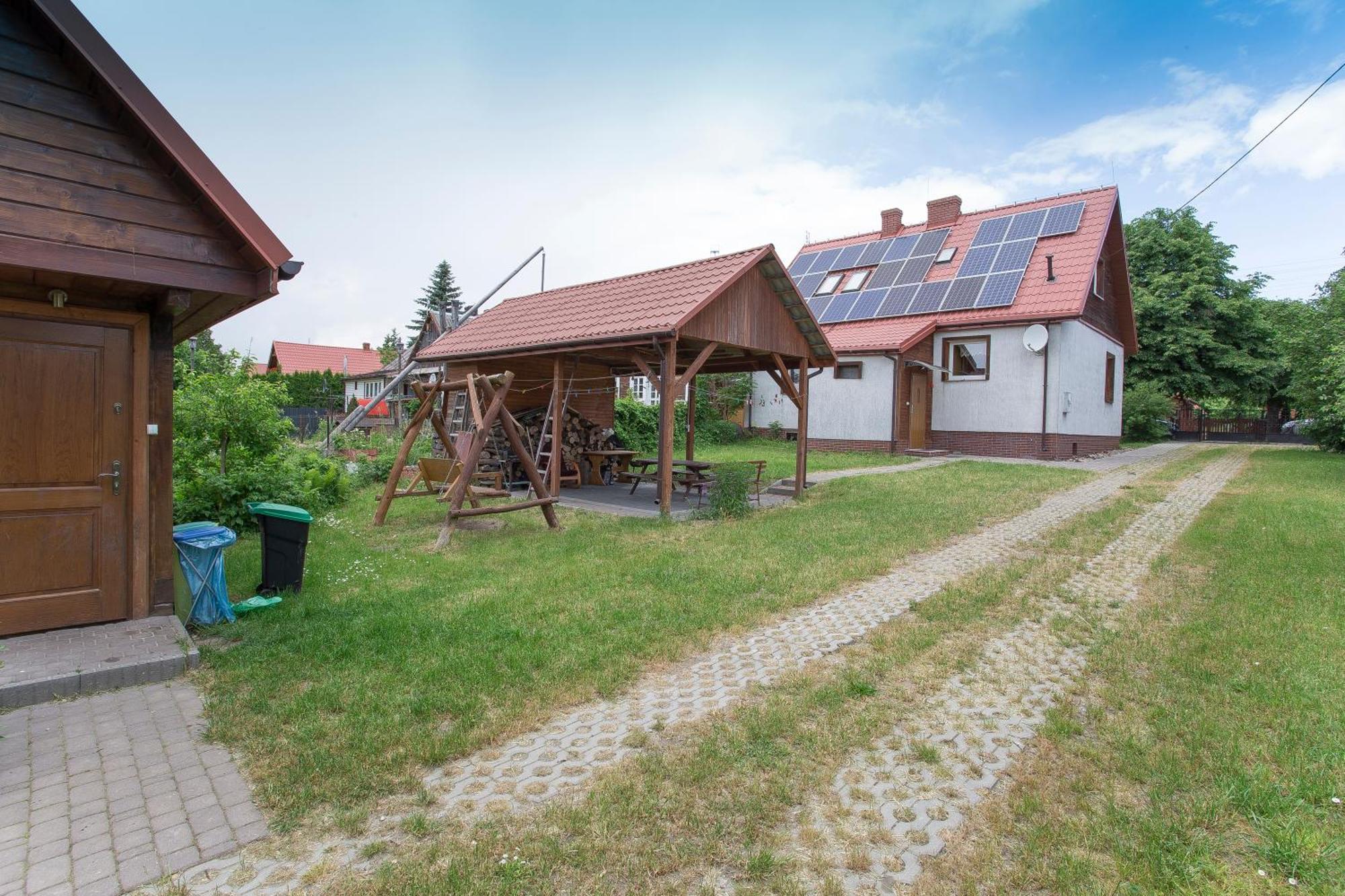 Happy Bison - A 5 Bedroom House With A Garden Białowieża エクステリア 写真